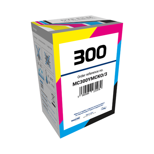 Magicard Magicard Tango 证卡打印机 彩色带 MC300YMCKO/3 证卡机色带 证卡机色带-Magicard证卡打印机