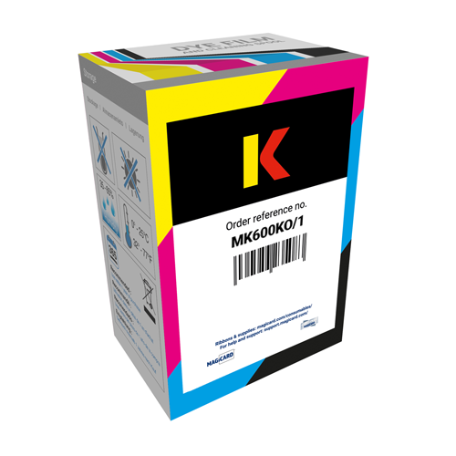 Magicard Magicard Rio Pro 证卡打印机 黑色覆膜色带 MK600KO/1 证卡机色带 证卡机色带-Magicard证卡打印机